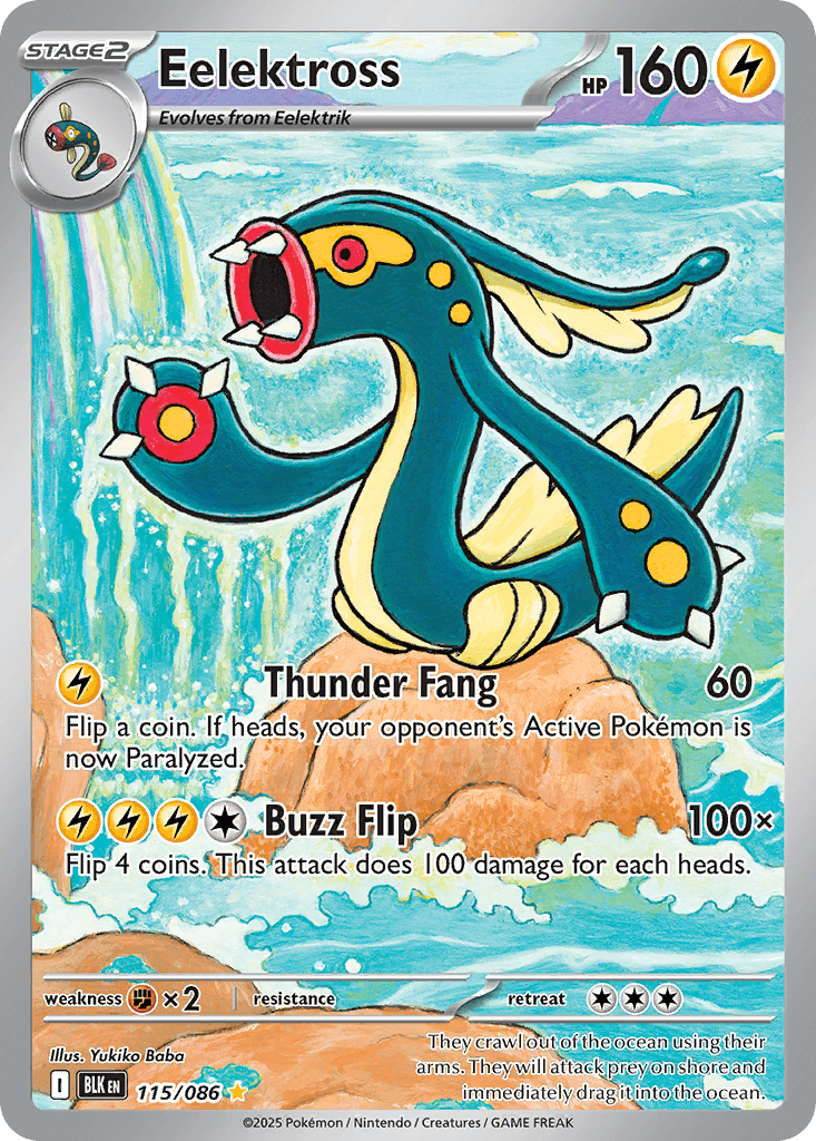 Eelektross Black Bolt card