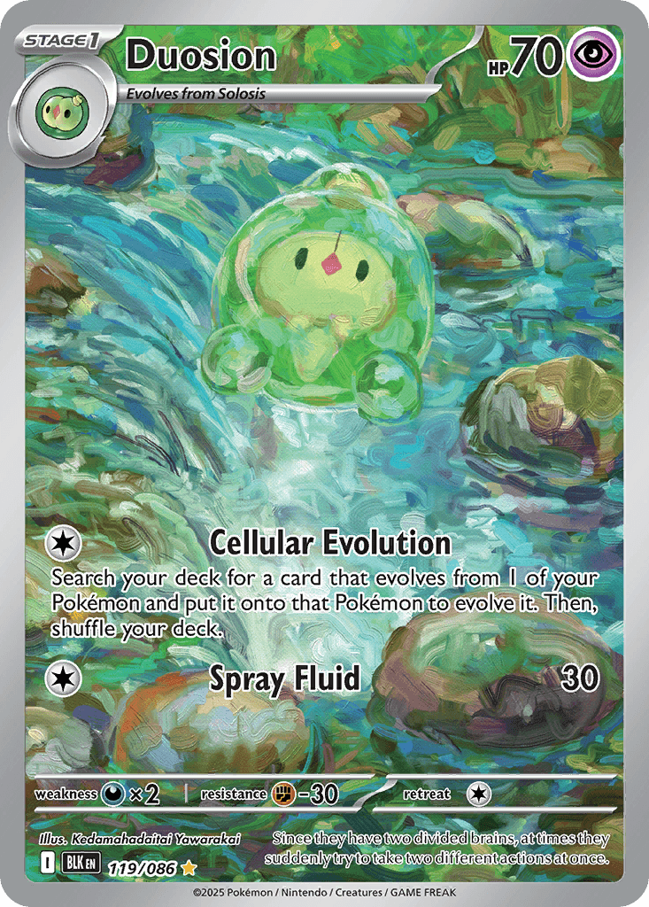 Duosion Black Bolt card