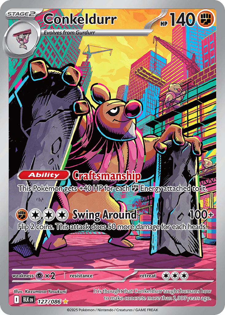 Conkeldurr Black Bolt card