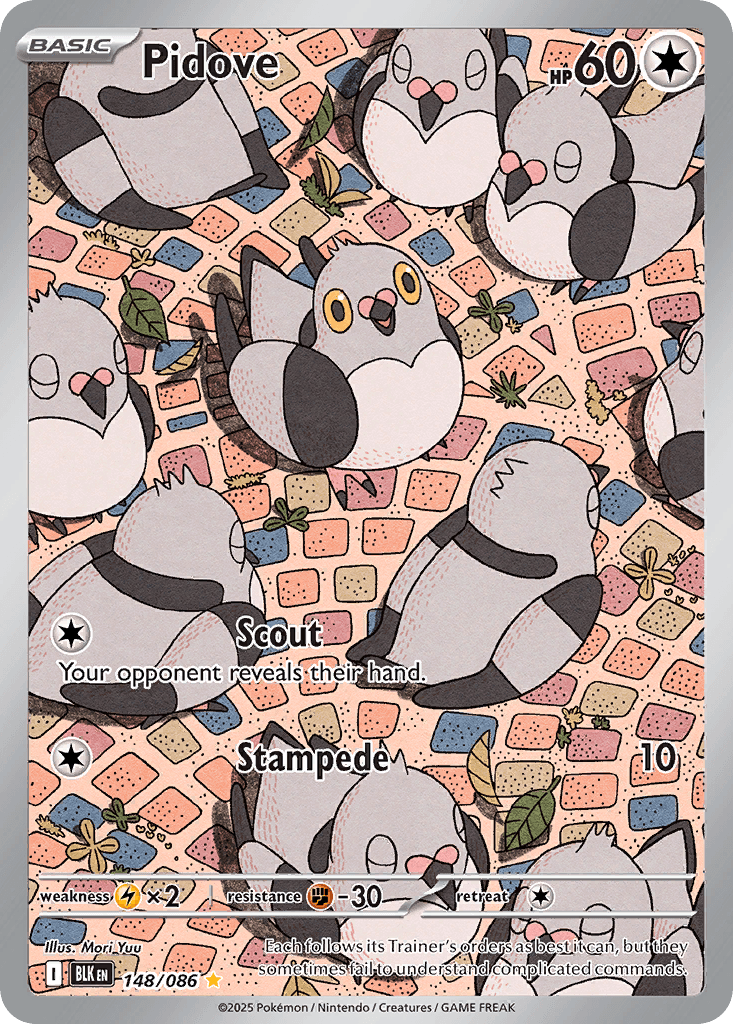 Pidove Black Bolt card