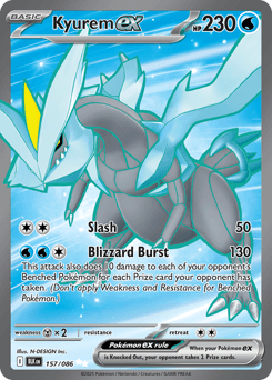 Kyurem ex Black Bolt card