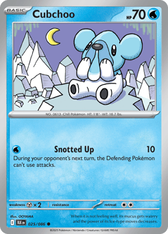 Cubchoo Black Bolt card