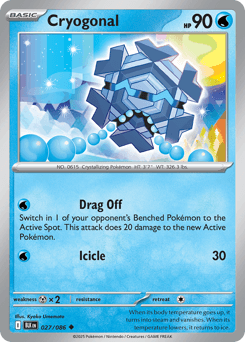Cryogonal Black Bolt card