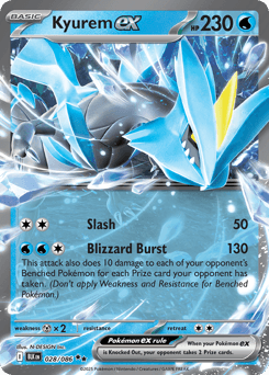 Kyurem ex Black Bolt card