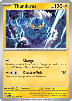 Thundurus Black Bolt card