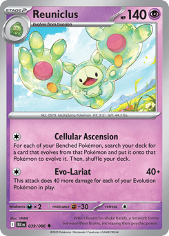 Reuniclus Black Bolt card