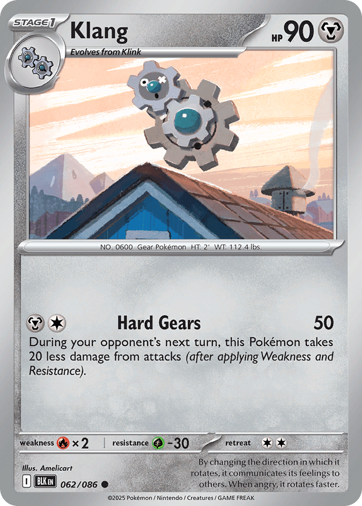 Klang Black Bolt card