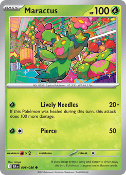 Maractus Black Bolt card